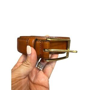Jos. A. Bank Genuine Leather Belt 1102-282 Brown Size 38/95